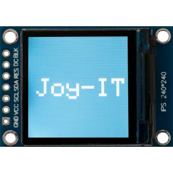Joy-it 1,3 palca IPS TFT LCD displej modul 240x240 s SBC montážnym držiakom (SBC-LCD01)