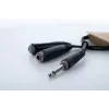 Cordial EY 0.3 PGG Y-adapter kábel 1x 6,3 mm mono jack konektor samec na 2x 6,3 mm mono jack konektor samica 0,3 m čierny 14884