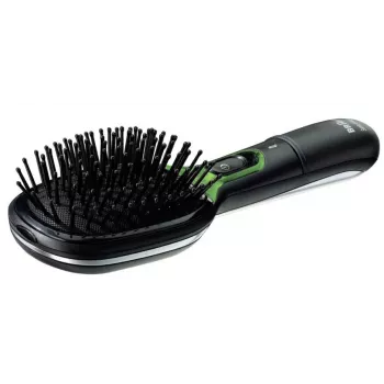 BRAUN BR 710 iónová kefa na vlasy s Iontec technológiou, bezdrôtová, čierna/strieborná
