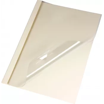 LMG termoväzbové obaly A4 béžové plátno 3 mm chrbát 50 ks balenie BMDLEM-BEIG-R3