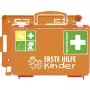 SÖHNGEN detská lekárnička DIN 13157, na stenu montovateľná oceľ, biela 0550002