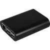 Raspberry Pi 2 / Pi B+ puzdro čierne (rb-case+04b)