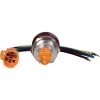 JOY-IT Button22NA-01 núdzový vypínač, mechanické zaistenie, červený/zelený, Ø22 mm, IP67, IK10