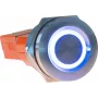 JOY-IT Button22T-01 tlačidlo (spínacie), červená/modrá LED, 22mm, IP68, IK10