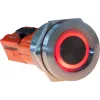 JOY-IT Button22T-01 tlačidlo (spínacie), červená/modrá LED, 22mm, IP68, IK10