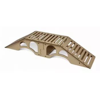 Absima 2320200 RC dráha oblúkový mostík prekážka 635x150x115 mm čierna