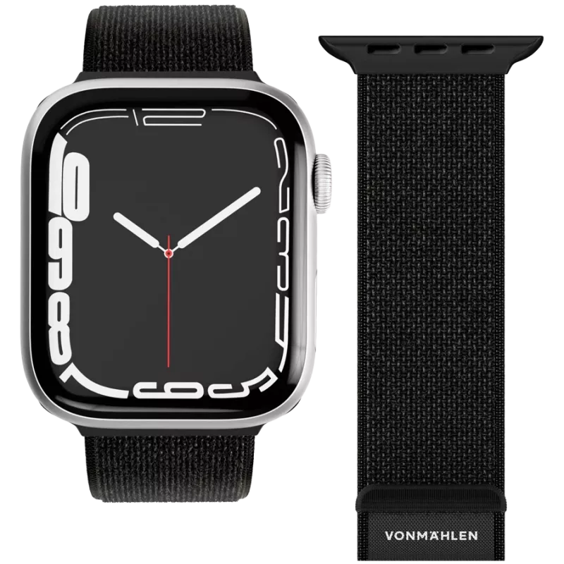 VONMÄHLEN Fitness Loop 2 náramok pre Apple Watch 40/41/42mm, čierny