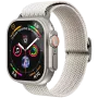VONMÄHLEN Woven Loop pre Apple Watch 40/41/42mm, krémová