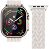 VONMÄHLEN Woven Loop pre Apple Watch 40/41/42mm, krémová