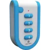 m-e modern-electronics Odyon ODYON pro HS-4 4-kanálový bezdrôtový ručný vysielač s kontrolou príjmu, 868,3 MHz, dosah 1000 m, Rolling Code, IP54, batéria CR2032 56502