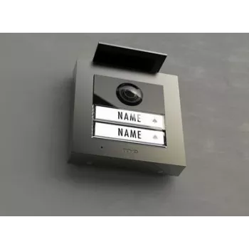 M-E MODERN-ELECTRONICS VDV-2020 A video domový telefón s RFID, káblový, antracitová vonkajšia jednotka (41267)