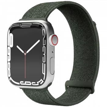 VONMÄHLEN Fitness Loop 2 náramok pre Apple Watch 44mm, 45mm, 49mm – olivový