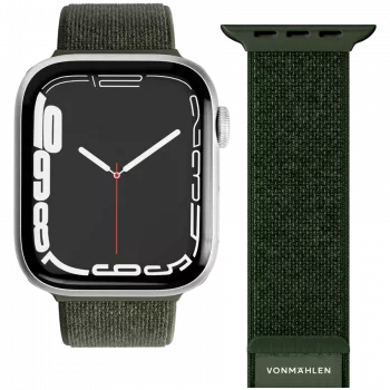 VONMÄHLEN Fitness Loop 2 náramok pre Apple Watch 44mm, 45mm, 49mm – olivový