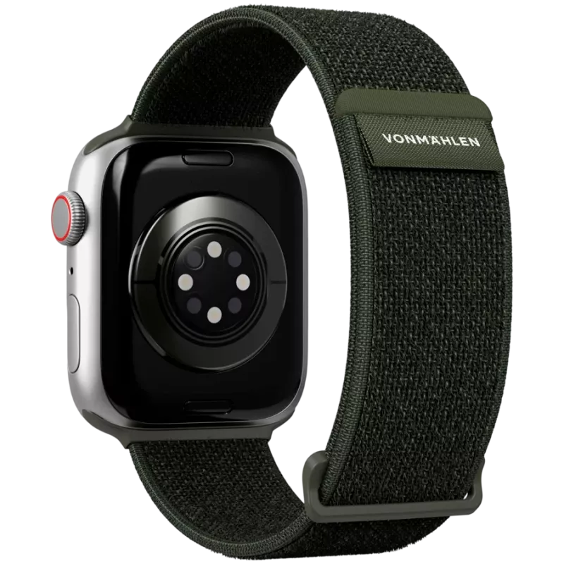 VONMÄHLEN Fitness Loop 2 náramok pre Apple Watch 44mm, 45mm, 49mm – olivový