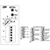 METZ CONNECT MFRk-E12 multifunkčné časové relé 0,15-800s, 24-240V AC/DC, 1 CO 110310412230