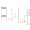 METZ CONNECT ADU-C12C12 analógovo-digitálny prevodník, 2-kanálový, RS485 Modbus RTU, DIN lišta 11043513