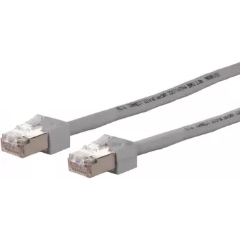 METZ CONNECT 13084U1033-E Cat6 S/FTP patch kábel, 1 m, sivá
