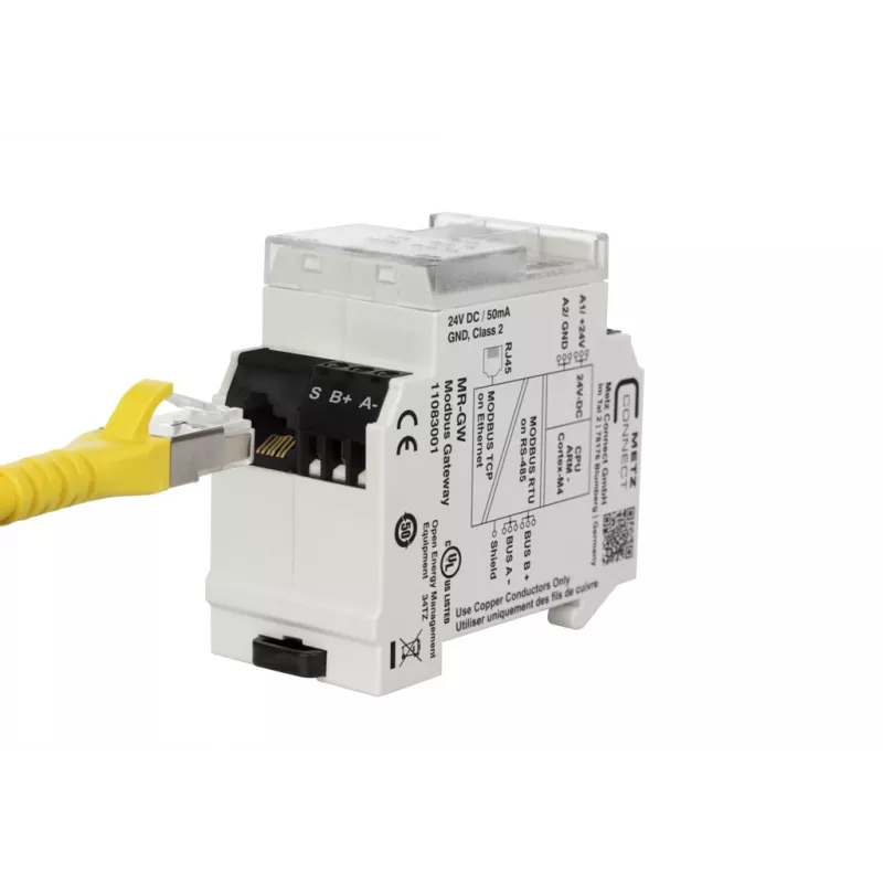 METZ Connect MR-F-GW Modbus RTU/Modbus TCP gateway (1108300170)