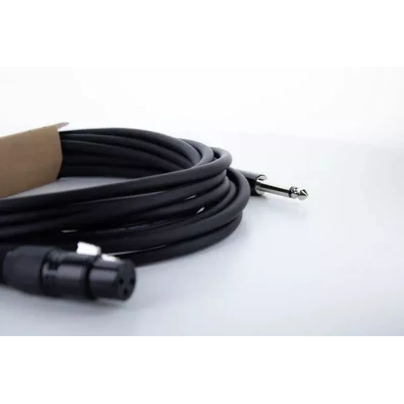 Cordial EM 10 FP XLR na 6,3 mm mono jack audio kábel 10 m čierny 14752