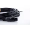 Cordial EM 10 FP XLR na 6,3 mm mono jack audio kábel 10 m čierny 14752