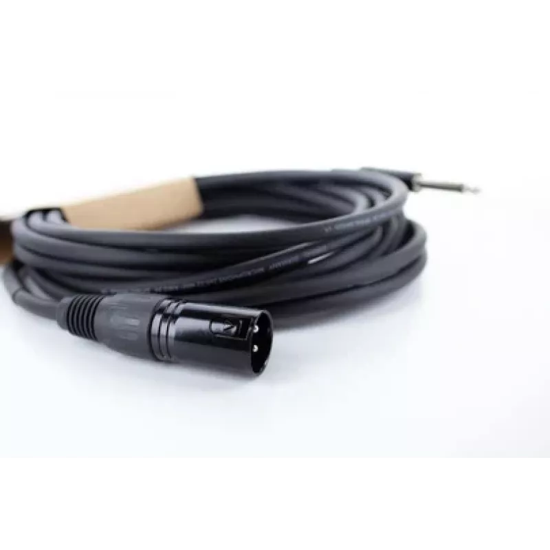 Cordial EM 5 MP XLR na 6,3 mm mono jack audio kábel 5 m čierny 14753