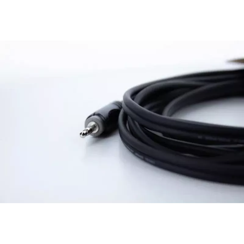 Cordial 14864 audio Y adaptérový kábel, 3,5 mm stereo jack na 2x 6,3 mm mono jack, 0,3 m, PVC dvojitý kábel, čierny