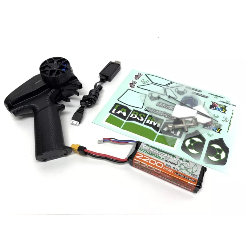Absima Neon Furry 1:12 4WD Brushless RTR buggy zelený 12121