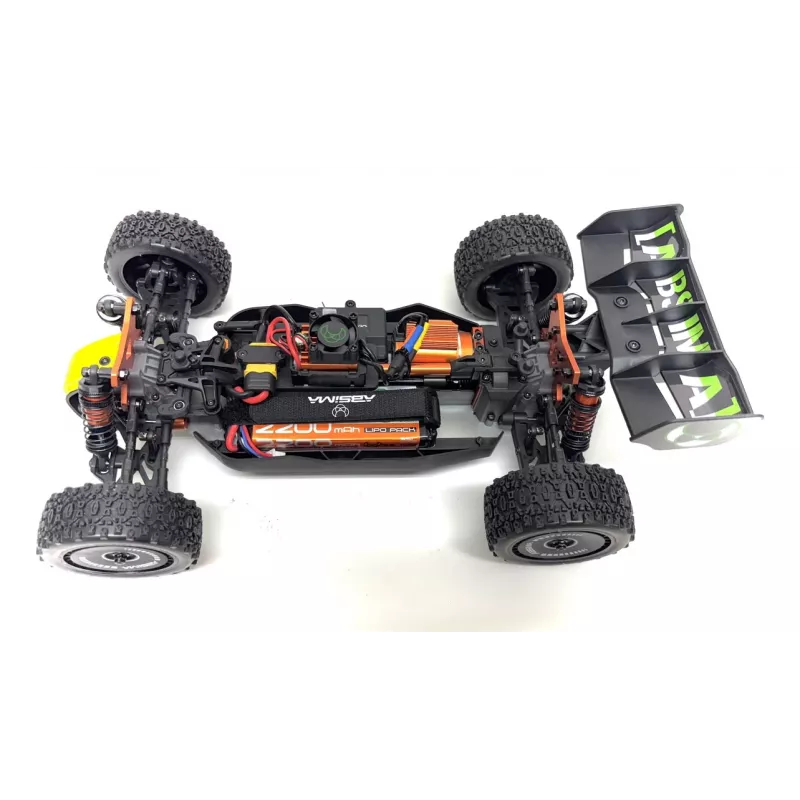 Absima Neon Furry 1:12 4WD Brushless RTR buggy zelený 12121
