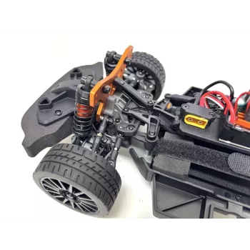 Absima Speed Demon 1:12 rally auto 4WD Brushless RTR RC model biela 70 km/h