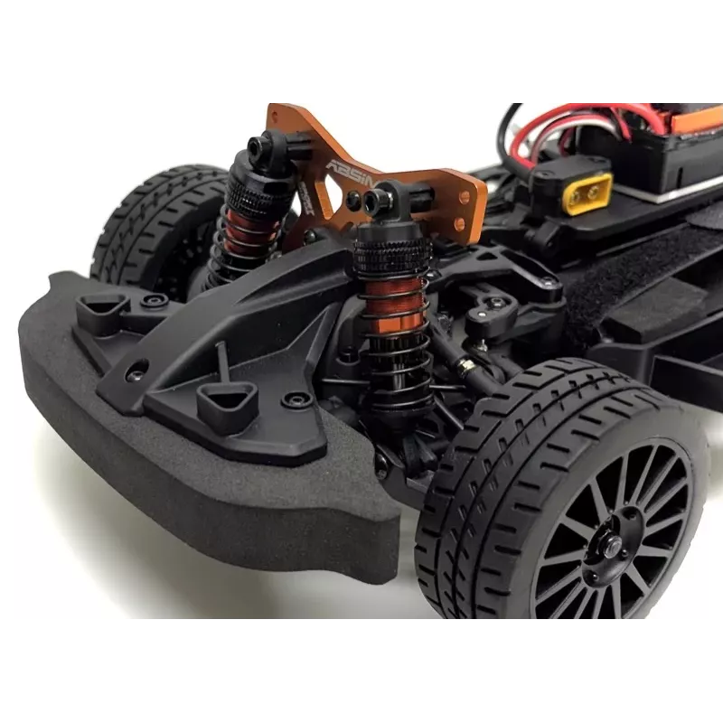 Absima Speed Demon 1:12 rally auto 4WD Brushless RTR RC model biela 70 km/h