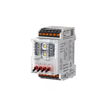 METZ BMT-F-DO4 BACnet MS/TP poľné zariadenie so 4 reléovými výstupmi, 4 univerzálnymi vstupmi, 2 analógovými výstupmi, RS485, montáž na DIN lištu, 24V AC/DC 110886132170