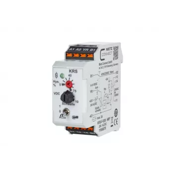 METZ Connect prahový spínač 24 V AC/DC, 1 prepínací kontakt, DIN lišta, 17,5 mm, 11066670