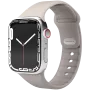 VONMÄHLEN Classic Band 2 pre Apple Watch 40/41/42mm, remienok z plnej hovädzej kože v krémovej