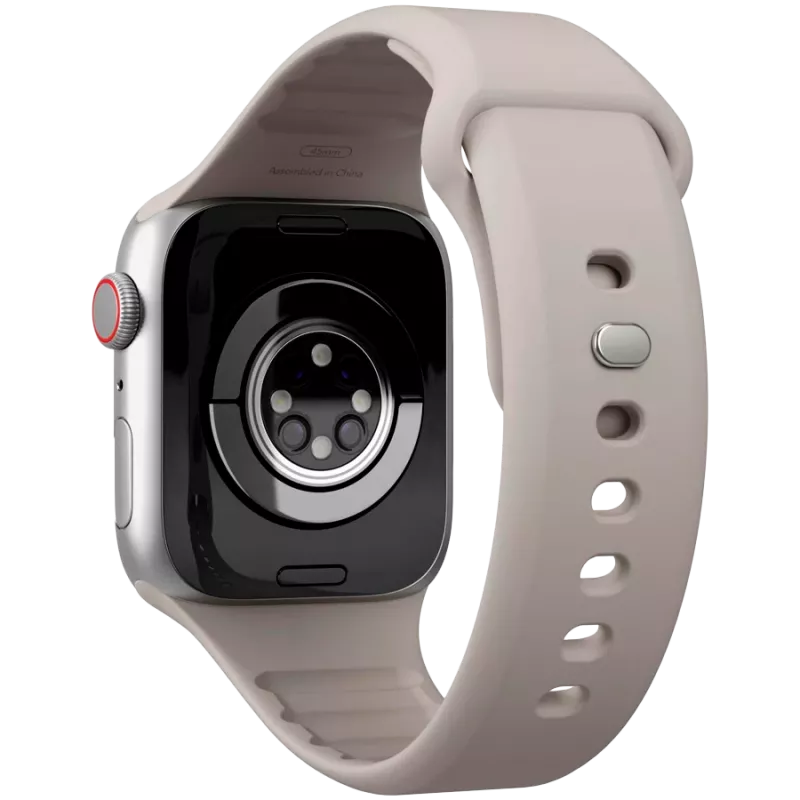VONMÄHLEN Classic Band 2 pre Apple Watch 40/41/42mm, remienok z plnej hovädzej kože v krémovej