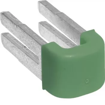 Hager KN99E QuickConnect PE prepojka, 2-pólová, zelená/žltá, balenie 10 ks