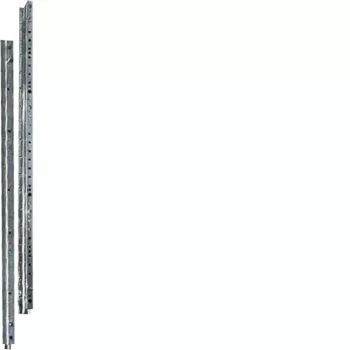 Hager UN05A univerzálny montážny profil z nehrdzavejúcej ocele, 750 mm, 2 ks
