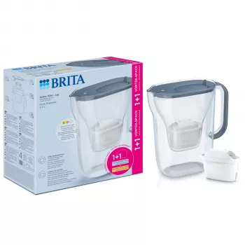 Brita Style Essential Stone Blue kanvica na filtrovanie vody s 2 filtrami MAXTRA PRO (140809)