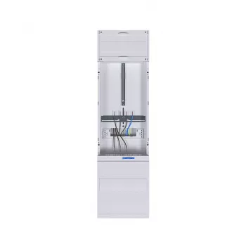 Hager ZH23X7 kompletný elektromerový panel, 1 miesto pre elektromer, 1 miesto pre predradený elektromer, 1-podlažný, 900x250mm, 5-pólová zbernica, 300mm, so zbernicou