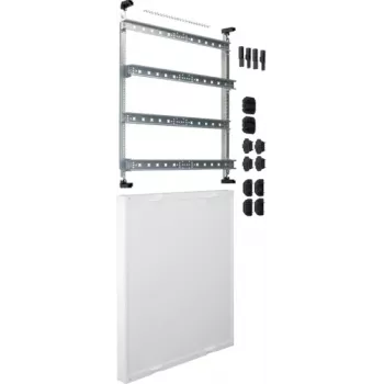 HAGER UD42A1 montážna doska 600x500mm pre svorkovnice, pozinkovaná oceľ