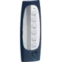 HAGER TU418 rádiový diaľkový ovládač 7-tlačidlový 433,92 MHz rolling code pre brány a závory