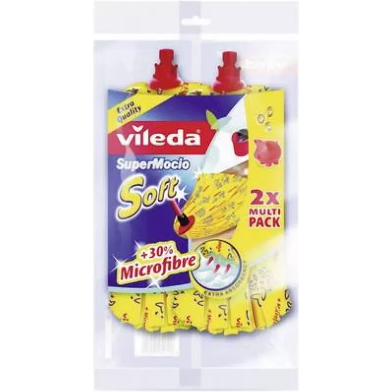 Vileda SuperMocio Soft náhradná hlava mopu balenie 2 ks 11099