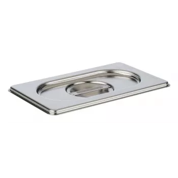 APS GN 1/9 veko 175 x 108 x 25 mm nehrdzavejúca oceľ, bez výrezu na lyžicu, umývateľné v umývačke - 1 kus (81591)