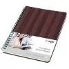 Sigel Conceptum CO675 špirálový zápisník A5 bodkovaný hardcover hnedý 160 listov