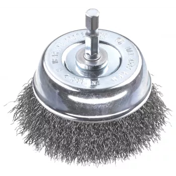 kwb kotúčová kefa - skrútený uzol - 0,3 mm - 6 mm - 7,5 cm - kov - kameň - kov (606330)