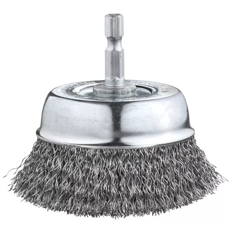 kwb kotúčová kefa - skrútený uzol - 0,3 mm - 6 mm - 7,5 cm - kov - kameň - kov (606330)