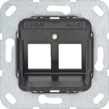 GIRA nosný krúžok 560200 Modular Jack 2 2-násobný montážny rám