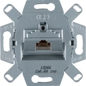 Hager G3139 RJ45 Cat.6 tienený dátový zásuvkový modul pre parapetný kanál