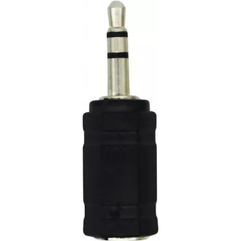 LogiLink CA1102 Stereo headset adaptér 3,5mm konektor samec na 2,5mm konektor samica, čierny