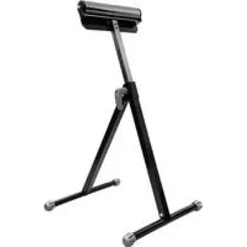 KWB 785910 Valčeková podpera, výškovo nastaviteľná 670-1000 mm, nosnosť 60 kg, skladací oceľový rám s pozinkovaným valčekom