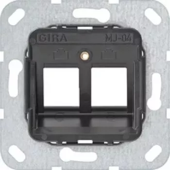Gira Support Ring 560400 pre Modular Jack 4, 2-násobný, antracit